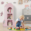 Pirecart Kids Bookshelf 3 - Tier Wooden Kids Bookcase with Toy Storage for Bedroom, Playroom, Nursery, Blue