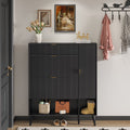 Shoe Cabinet with Drawers, Slim Storage Cabinets, Entryway Shoe Storage Cabinets