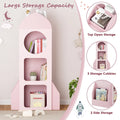 Pirecart Kids Bookshelf 3 - Tier Wooden Kids Bookcase with Toy Storage for Bedroom, Playroom, Nursery, Blue