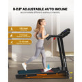 3.5HP 330 lb Weight Foldable Electric Running Walking Machine with Bluetooth/APP for Home, Fitness Jogging Exercise, Easy Installation and Space Saver for Home Office Gym