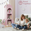 Pirecart Kids Bookshelf 3 - Tier Wooden Kids Bookcase with Toy Storage for Bedroom, Playroom, Nursery, Blue
