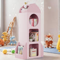 Pirecart Kids Bookshelf 3 - Tier Wooden Kids Bookcase with Toy Storage for Bedroom, Playroom, Nursery, Blue